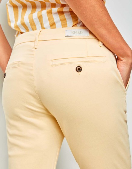 Chino Trousers Sandy - VANILLE