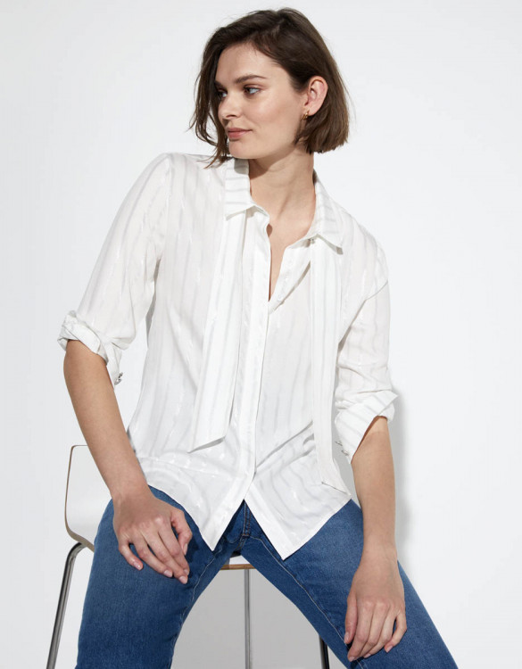 Shirt Carla - WHITE SPARKLING