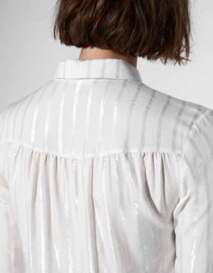 Shirt Carla - WHITE SPARKLING