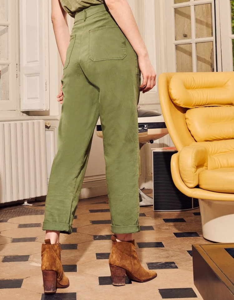 Millerville Cargo Trousers in Military green  Trousers  Dickies UK