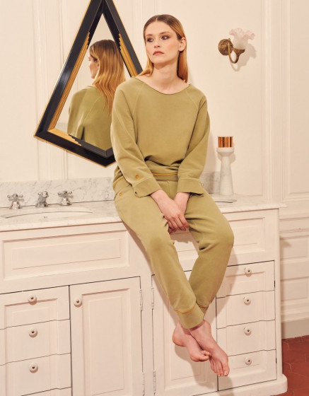 Sweat molleton Kellyn - MILITARY OLIVE