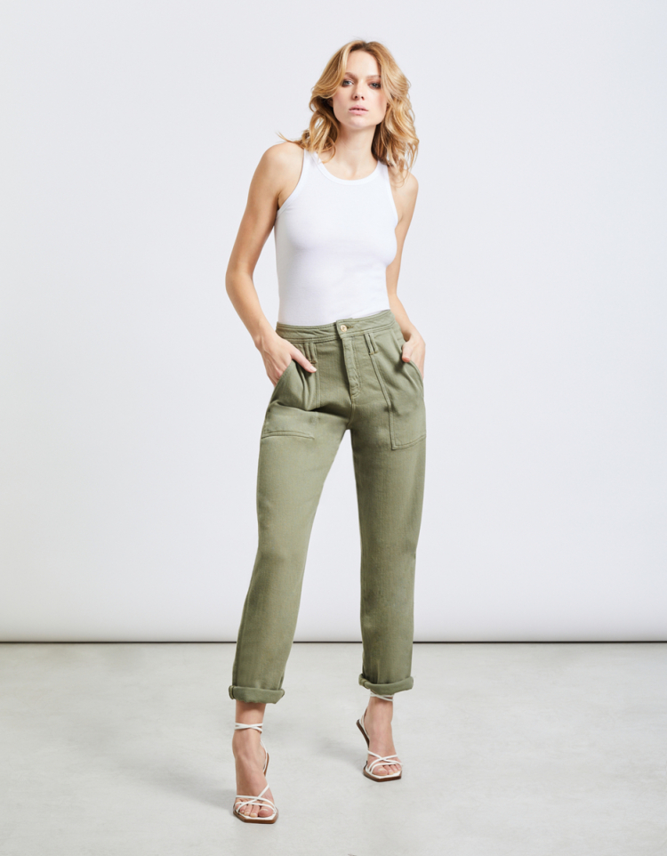 Cathery Solid Color Womens Cargo Pants Pockets Slim India | Ubuy