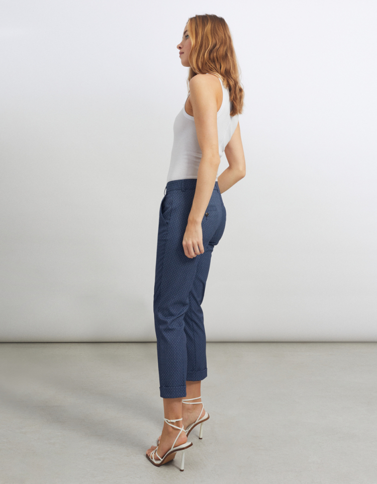 High Waisted Buckle Belted Cigarette Trousers  boohoo