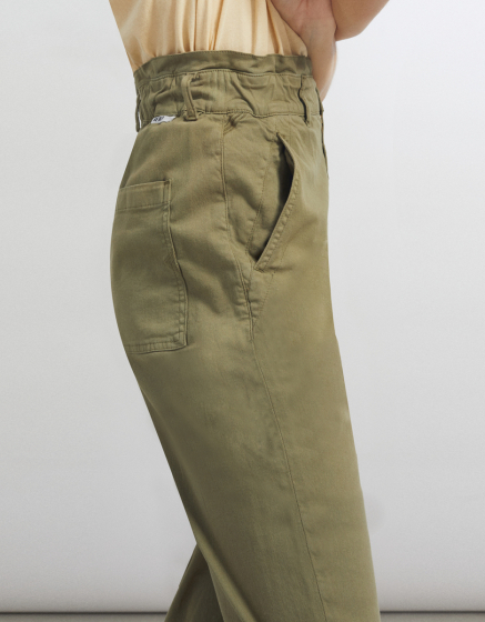 Pantalon baggy Bahia Color - KAKI