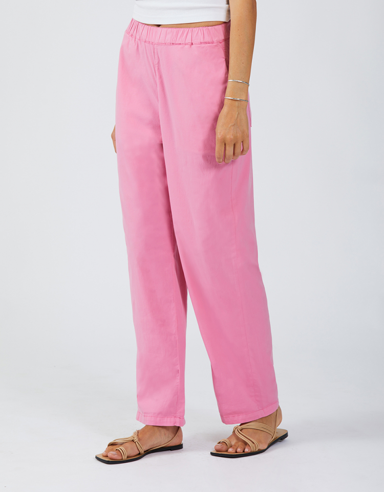 Pink capri sweatpants sale