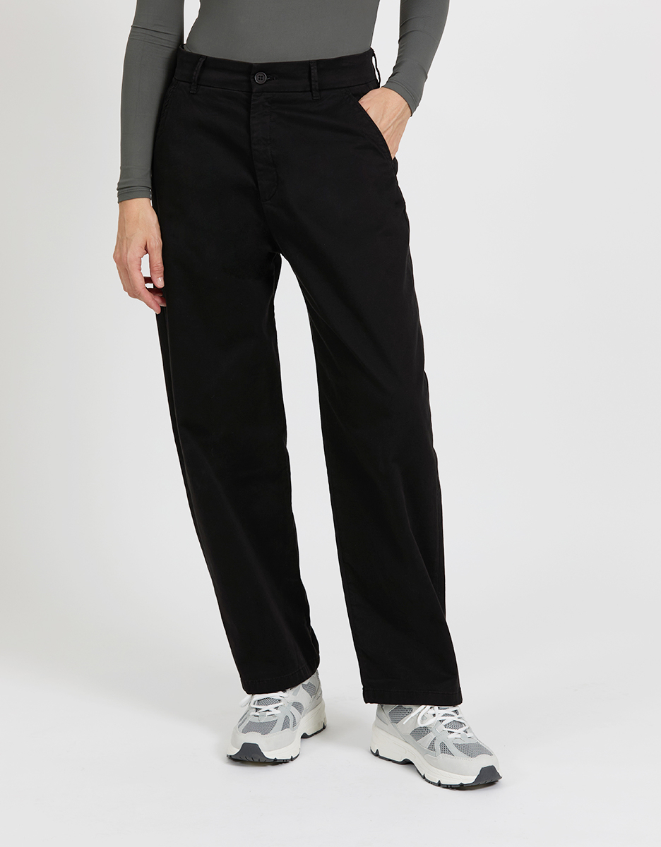 BLACK LOOSE CHINO PANTS 2844P チノパン High-class Chino Black/Men's – BOBSON JEANS